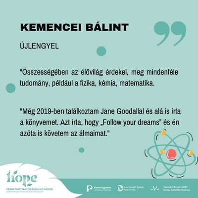 "A Föld maga egy élőlény és itt minden hatással van mindenre"