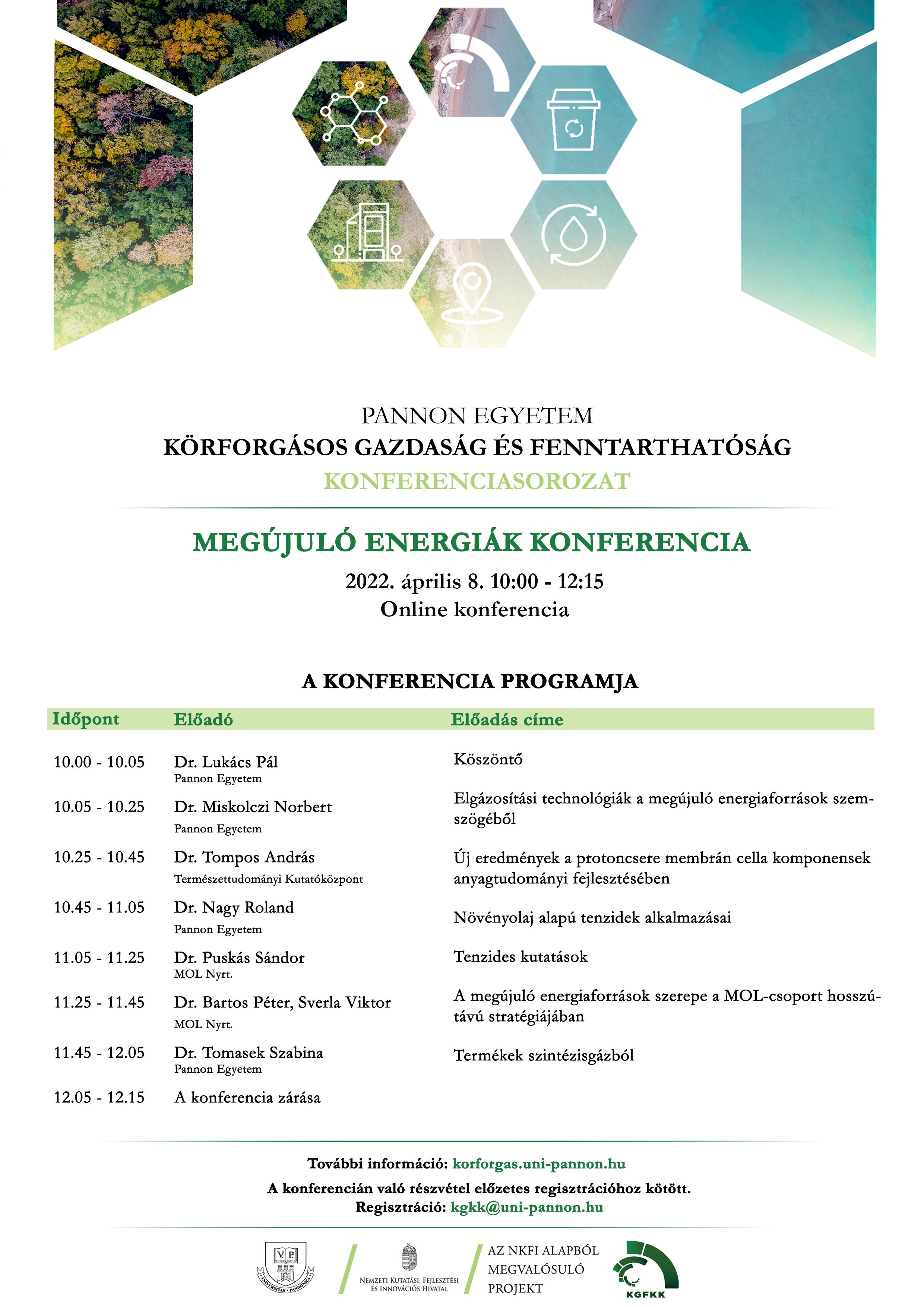 KK 00015 Megújuló energiák konferencia plakát